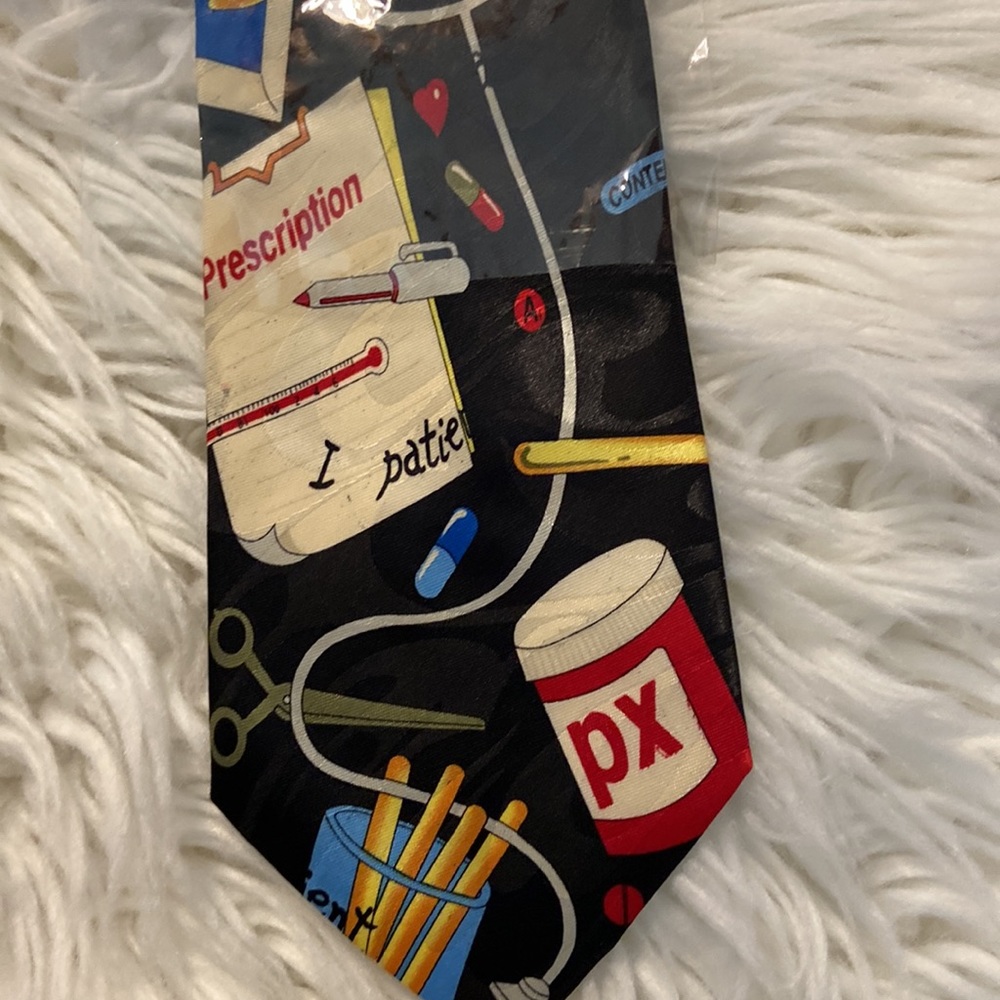 Steven Harris Hand Made Tie NWOT still in wrapping plastic - Picture 8 of 8